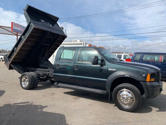 2006 Ford F450 SD CREW CAB MASON DUMP TRUCK 48000 ORIGINAL MILES - 21729868 - 4