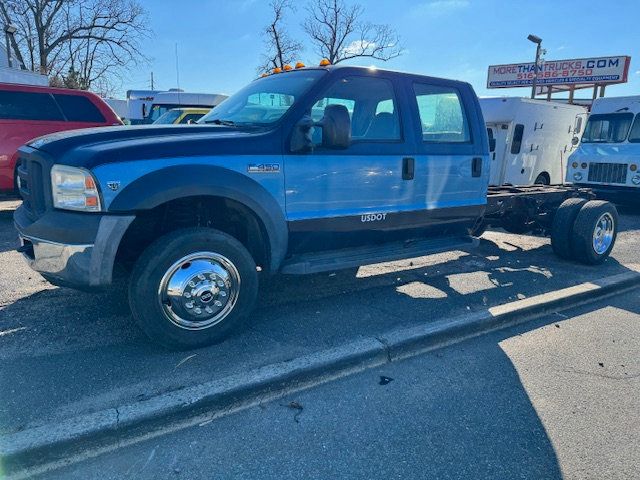 2006 Ford F450 SUPER DUTY 4X4 CREW CAB CAB N CHASSIS MULTIPLE USES - 21937684 - 2