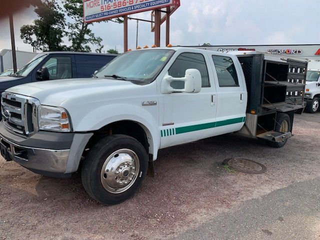 2006 Ford F550 SD STAKE BODY FLATBED CREW CAB SEVERAL IN STOCK - 22028693 - 3