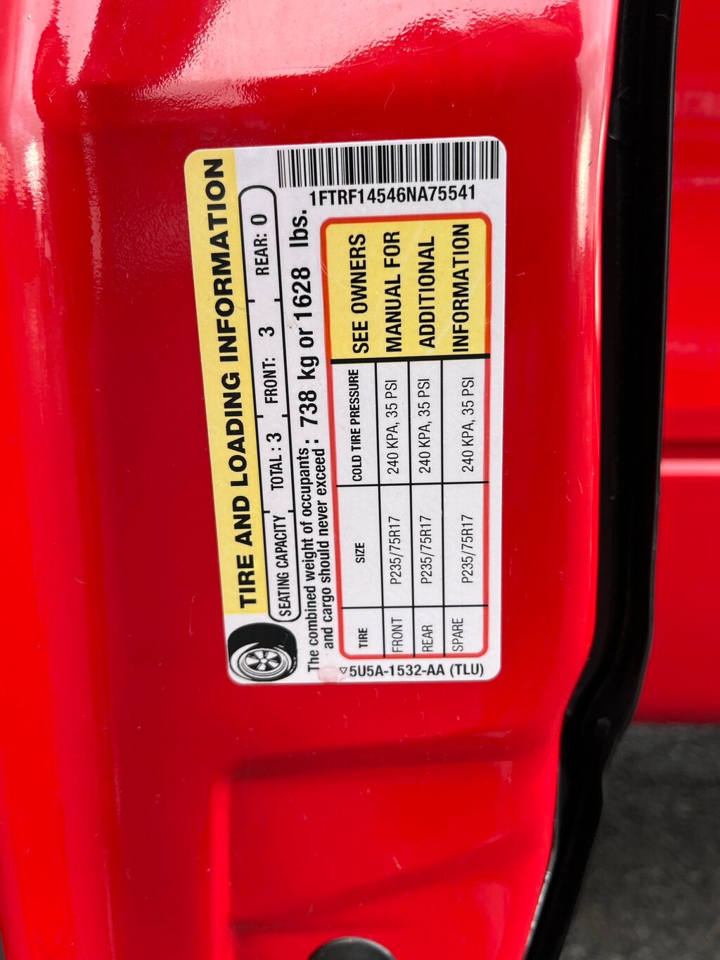 2006 Ford F-150 V8 4x4 8 foot Bed Long box  - 22946028 - 36