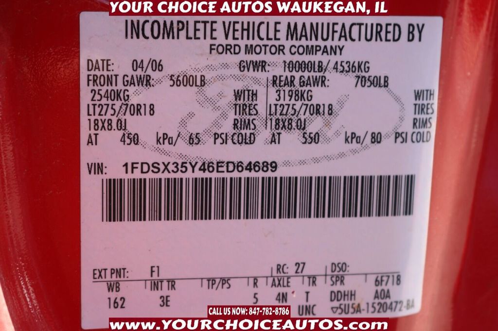 2006 Ford F-350 Super Duty 4X4 4dr SuperCab 161.8 in. WB - 21466982 - 30