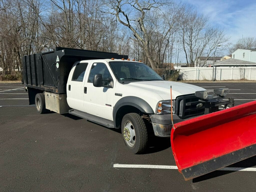 2006 Ford F-550 SUPER DUTY 12 FOOT DUMP 4X4 WITH LIFTGATE AND 9 FOOT PLOW - 22781738 - 0