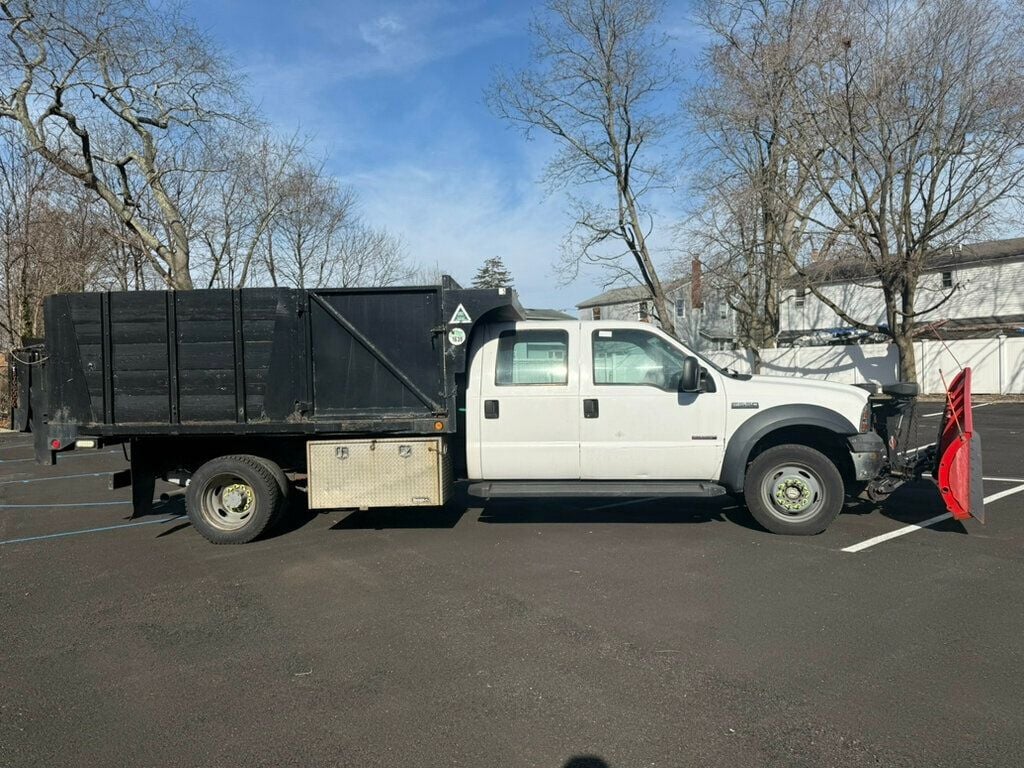 2006 Ford F-550 SUPER DUTY 12 FOOT DUMP 4X4 WITH LIFTGATE AND 9 FOOT PLOW - 22781738 - 1