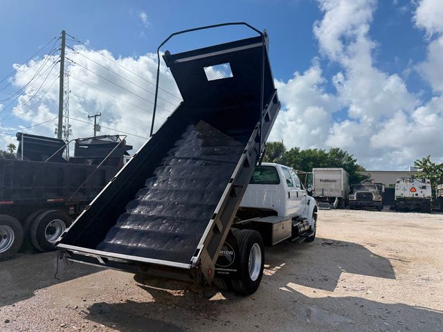 2006 Ford F-750 Crew Cab Dump Truck  - 22937518 - 14