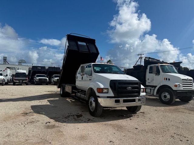 2006 Ford F-750 Crew Cab Dump Truck  - 22937518 - 1