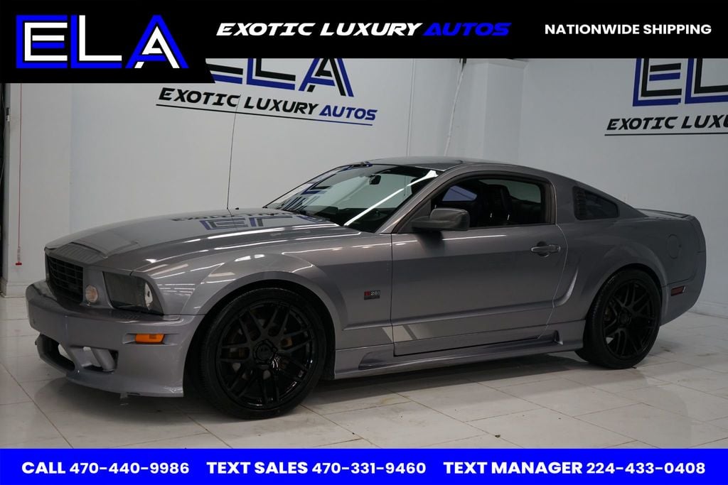 2006 Ford Mustang 2006 FORD MUSTANG SALEEN EDITION! ALL VIN STICKERS PRESENT! PLAQ - 22562870 - 0