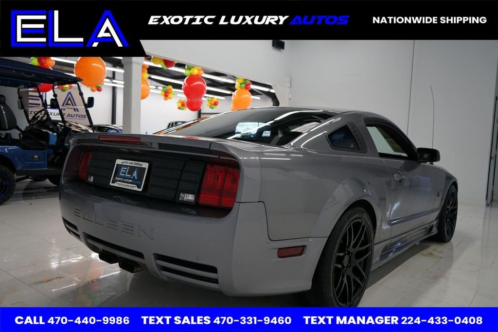 2006 Ford Mustang 2006 FORD MUSTANG SALEEN EDITION! ALL VIN STICKERS PRESENT! PLAQ - 22562870 - 9