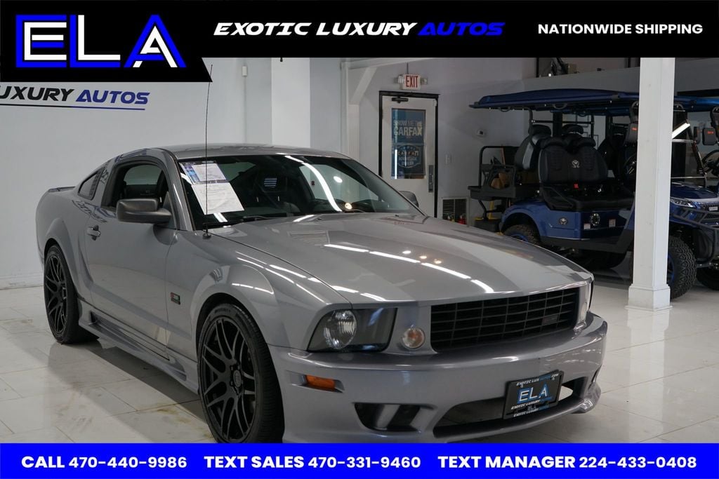 2006 Ford Mustang 2006 FORD MUSTANG SALEEN EDITION! ALL VIN STICKERS PRESENT! PLAQ - 22562870 - 14