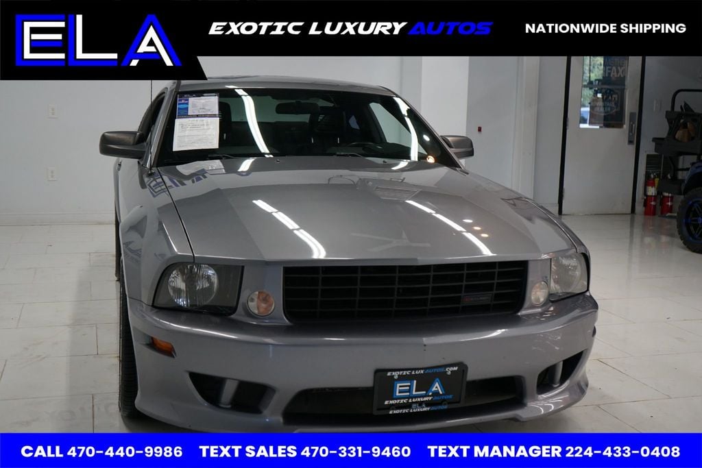 2006 Ford Mustang 2006 FORD MUSTANG SALEEN EDITION! ALL VIN STICKERS PRESENT! PLAQ - 22562870 - 15