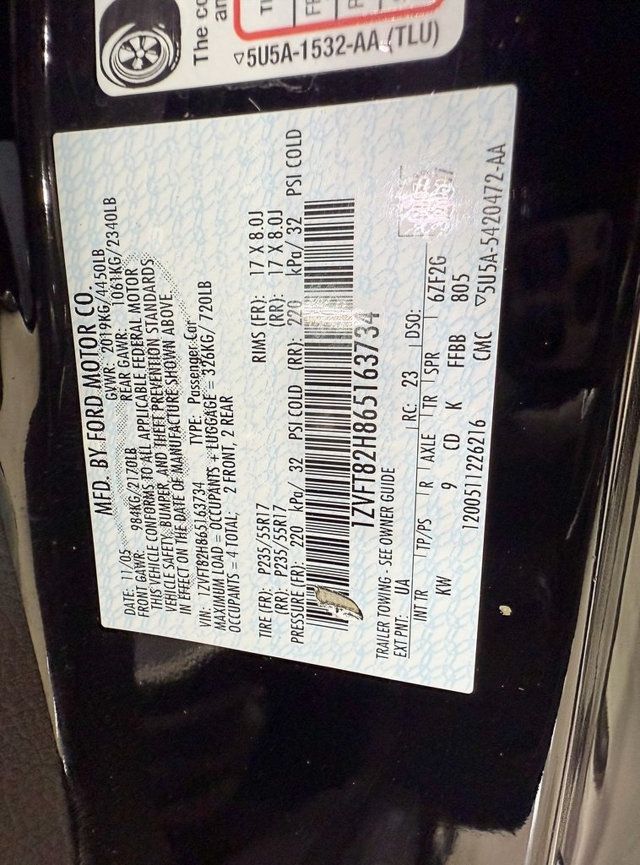 2006 Ford Mustang 2dr Coupe GT Premium - 22939464 - 35