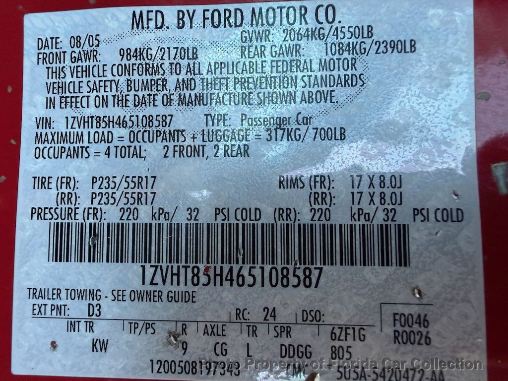 2006 Ford Mustang GT Convertible Premium - 23091753 - 75