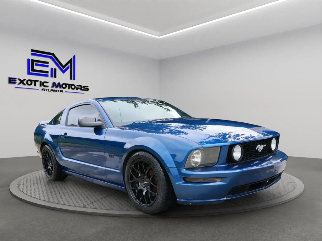 2006 Ford Mustang GT PREMIUM, MANUAL TRANS, BLACKOUT WHEELS, SPOILER, TOUCHSCREEN! - 22827616 - 6