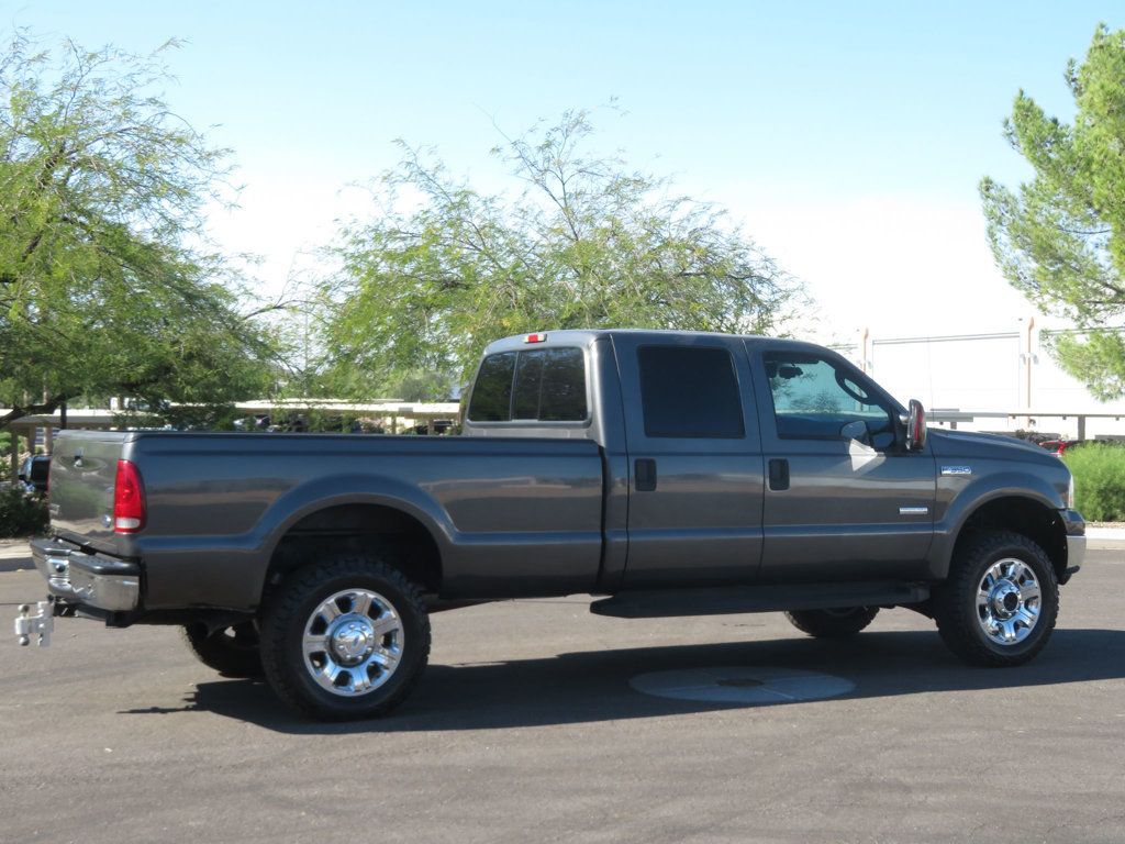 2006 Ford Super Duty F-350 SRW CREWCAB LONGBED 4X4 POWERSTROKE  EXTRA CLEAN 20WNER AZ TRUCK  - 22945335 - 5