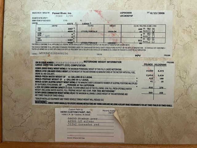 2006 Forest River Motorhome Lexington GTS 283 - 23002180 - 49