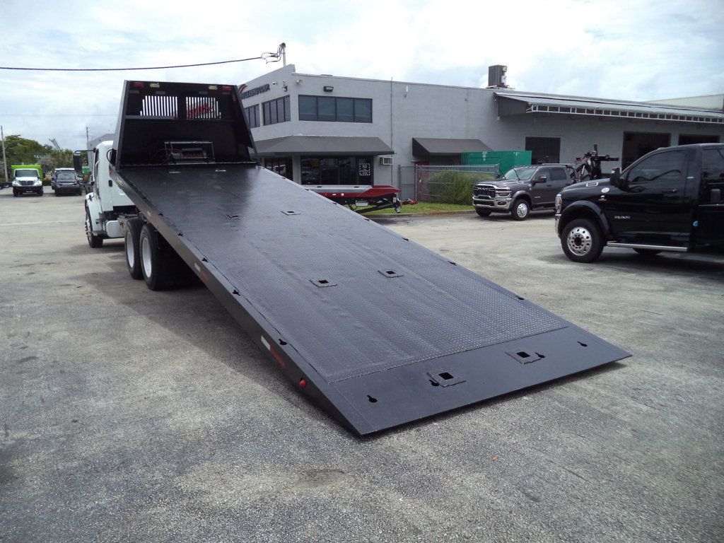 2006 Freightliner Business Class M2 106 w/ Ledwell 28ft Industrial Roll-Off 15 Ton Tandem Axle - 23038217 - 76