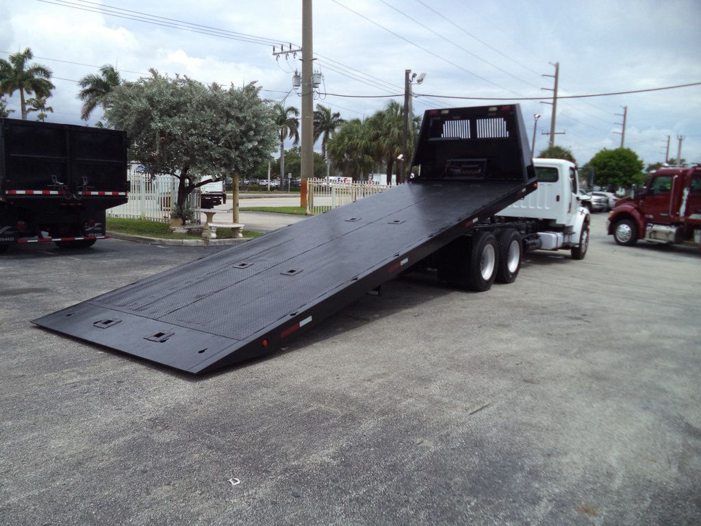 2006 Freightliner Business Class M2 106 w/ Ledwell 28ft Industrial Roll-Off 15 Ton Tandem Axle - 23038217 - 79