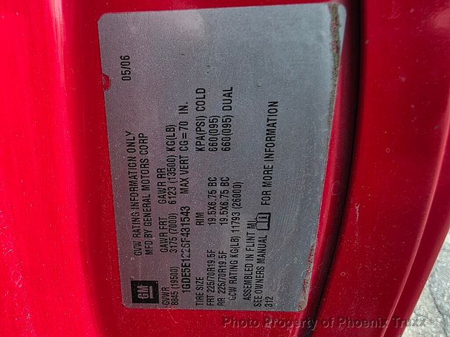 2006 GMC C5500 C5500 C5E042 - 22981352 - 20