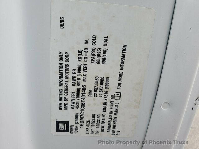 2006 GMC C7500 C7C042 Regular Cab Chassis DRW - 21671707 - 18