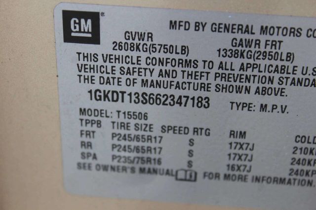 2006 GMC Envoy 4dr 4WD SLE - 23006768 - 7