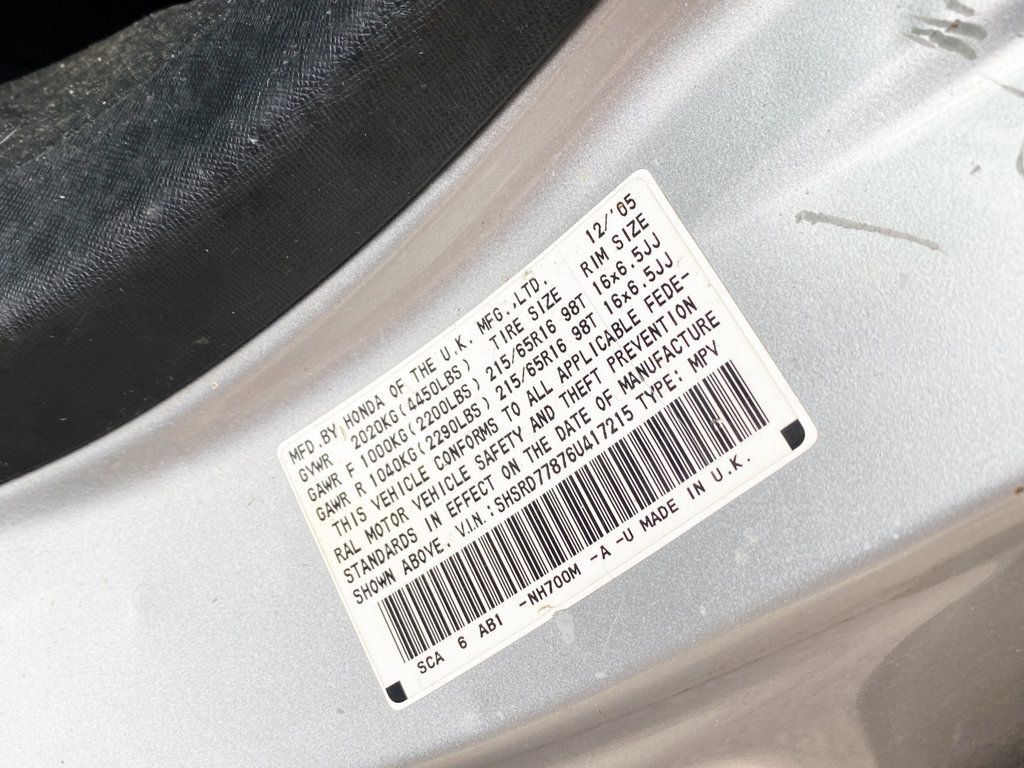 2006 Honda CR-V 4WD EX MT - 22967193 - 15