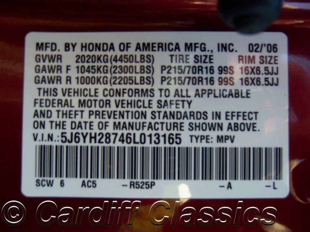 2006 Honda Element 4WD EX-P Automatic - 12770910 - 23