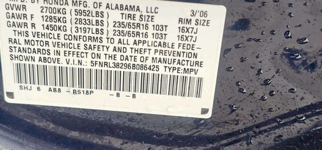 2006 Honda Odyssey 5dr LX Automatic - 22995207 - 10