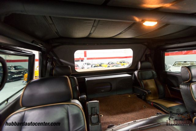 2006 HUMMER H1 Fully Custom Alpha, Nav, 22" Wheels, 37" Tires, LED Lights!!! - 15048699 - 67