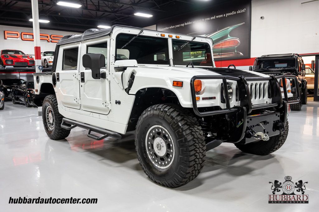 2006 HUMMER H1 Alpha Rare Gen 2 All Black Interior Open Top, Low Miles!  - 22934215 - 9