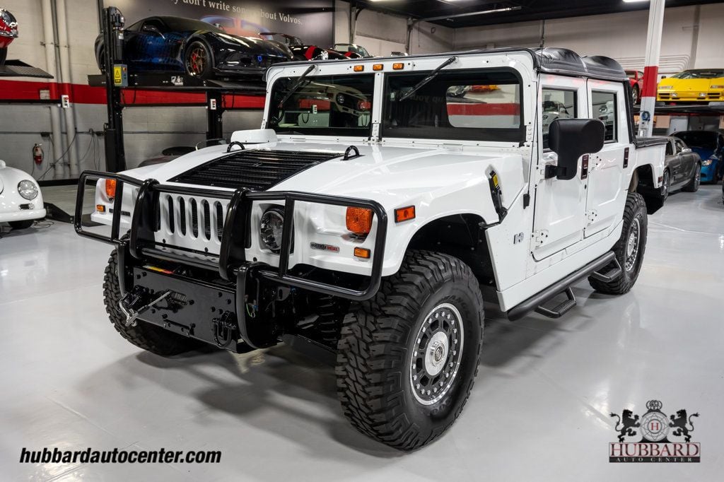 2006 HUMMER H1 Alpha Rare Gen 2 All Black Interior Open Top, Low Miles!  - 22934215 - 10