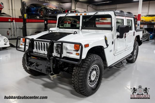 2006 HUMMER H1 Alpha Rare Gen 2 All Black Interior Open Top, Low Miles!  - 22934215 - 10