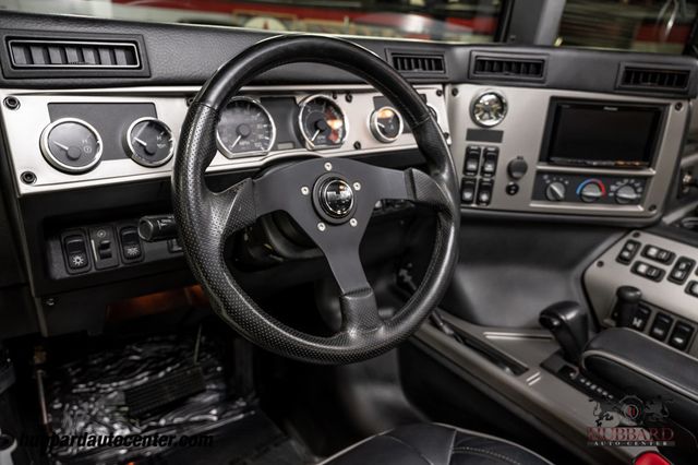 2006 HUMMER H1 Alpha Rare Gen 2 All Black Interior Open Top, Low Miles!  - 22934215 - 17