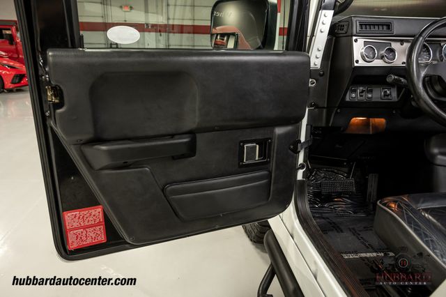 2006 HUMMER H1 Alpha Rare Gen 2 All Black Interior Open Top, Low Miles!  - 22934215 - 18