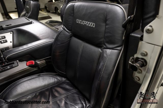 2006 HUMMER H1 Alpha Rare Gen 2 All Black Interior Open Top, Low Miles!  - 22934215 - 19