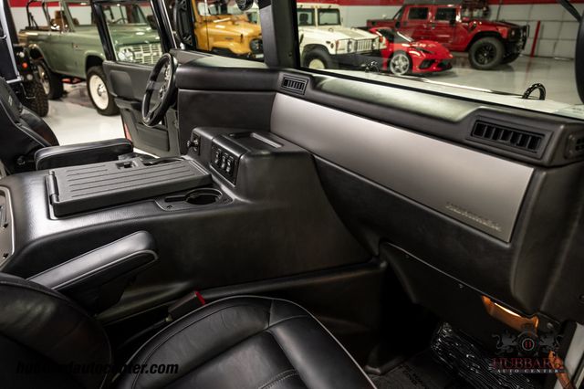 2006 HUMMER H1 Alpha Rare Gen 2 All Black Interior Open Top, Low Miles!  - 22934215 - 24