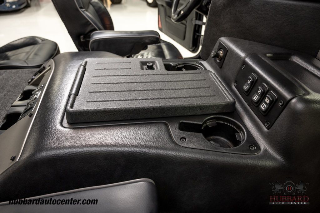 2006 HUMMER H1 Alpha Rare Gen 2 All Black Interior Open Top, Low Miles!  - 22934215 - 25