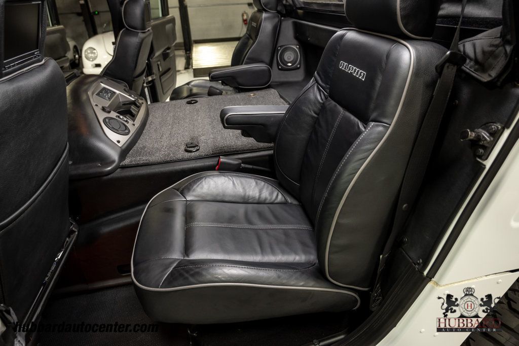 2006 HUMMER H1 Alpha Rare Gen 2 All Black Interior Open Top, Low Miles!  - 22934215 - 26