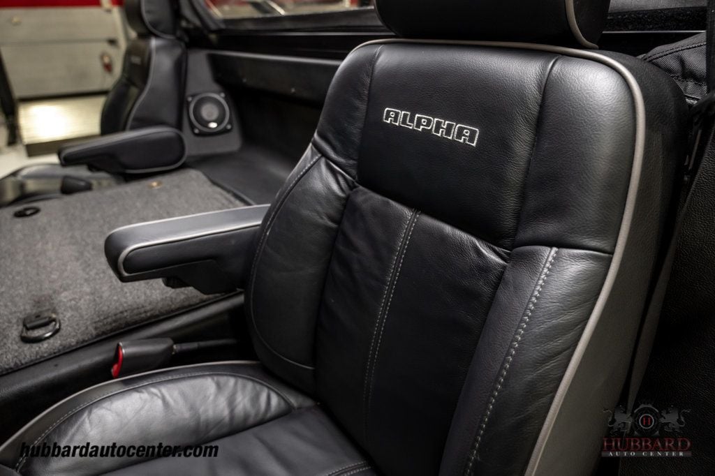 2006 HUMMER H1 Alpha Rare Gen 2 All Black Interior Open Top, Low Miles!  - 22934215 - 27