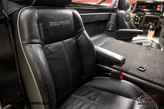 2006 HUMMER H1 Alpha Rare Gen 2 All Black Interior Open Top, Low Miles!  - 22934215 - 31