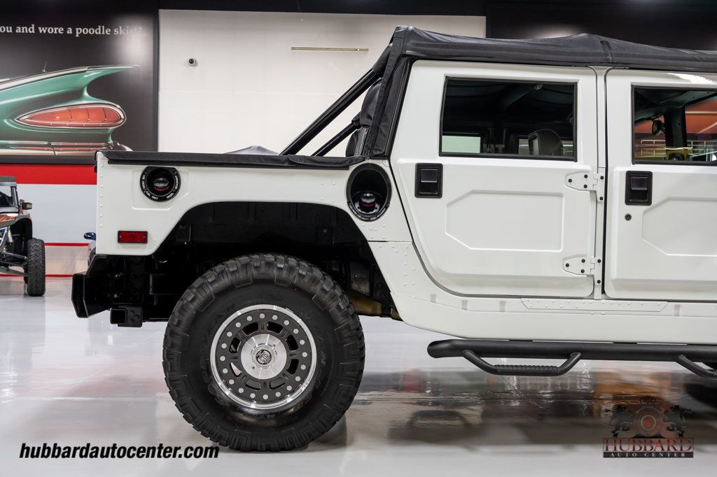 2006 HUMMER H1 Alpha Rare Gen 2 All Black Interior Open Top, Low Miles!  - 22934215 - 43
