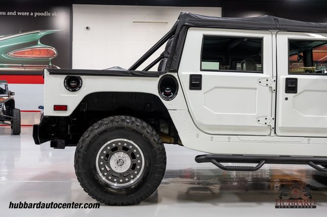 2006 HUMMER H1 Alpha Rare Gen 2 All Black Interior Open Top, Low Miles!  - 22934215 - 43