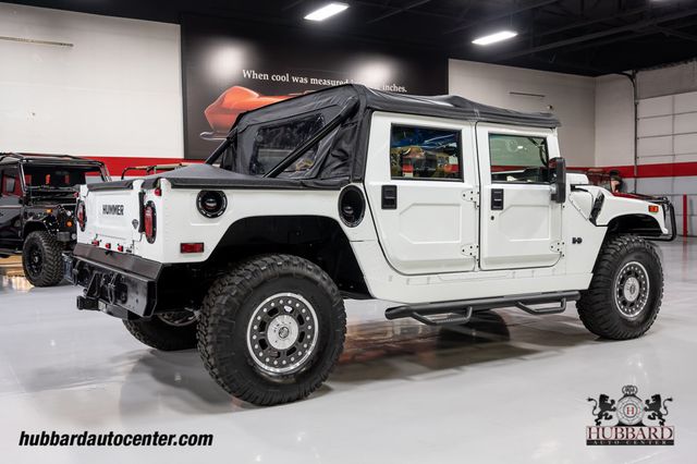 2006 HUMMER H1 Alpha Rare Gen 2 All Black Interior Open Top, Low Miles!  - 22934215 - 47