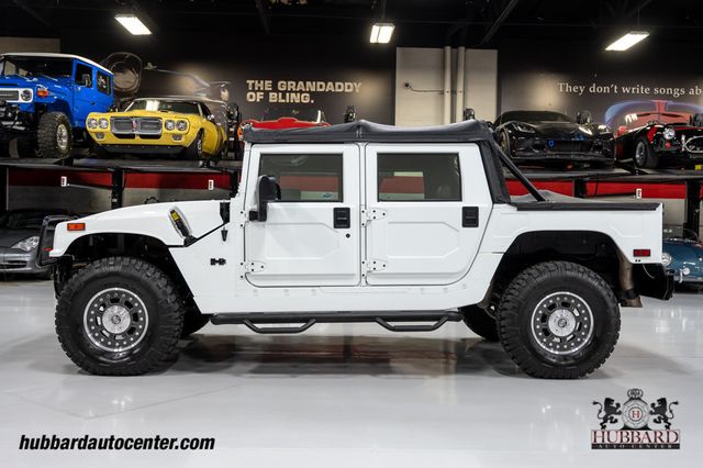 2006 HUMMER H1 Alpha Rare Gen 2 All Black Interior Open Top, Low Miles!  - 22934215 - 4