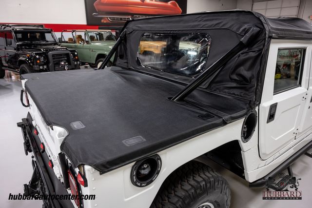 2006 HUMMER H1 Alpha Rare Gen 2 All Black Interior Open Top, Low Miles!  - 22934215 - 49