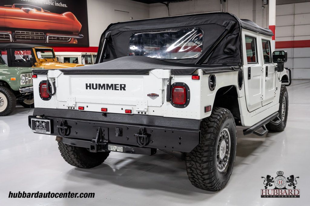 2006 HUMMER H1 Alpha Rare Gen 2 All Black Interior Open Top, Low Miles!  - 22934215 - 50