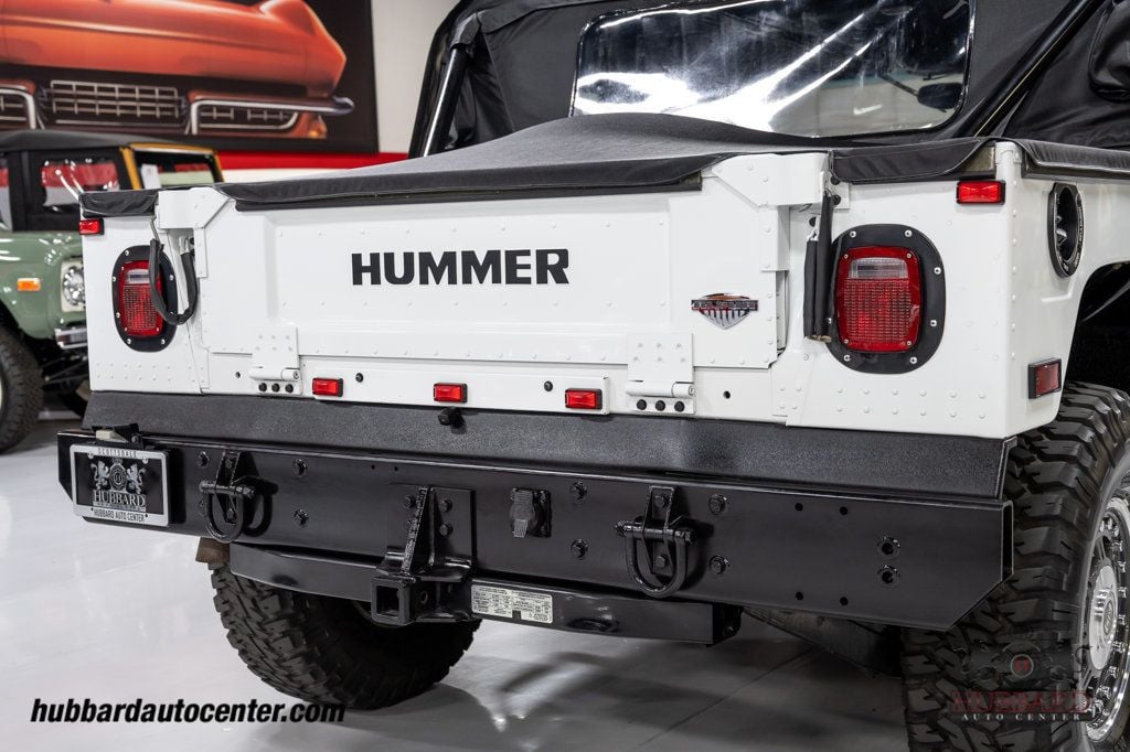 2006 HUMMER H1 Alpha Rare Gen 2 All Black Interior Open Top, Low Miles!  - 22934215 - 51
