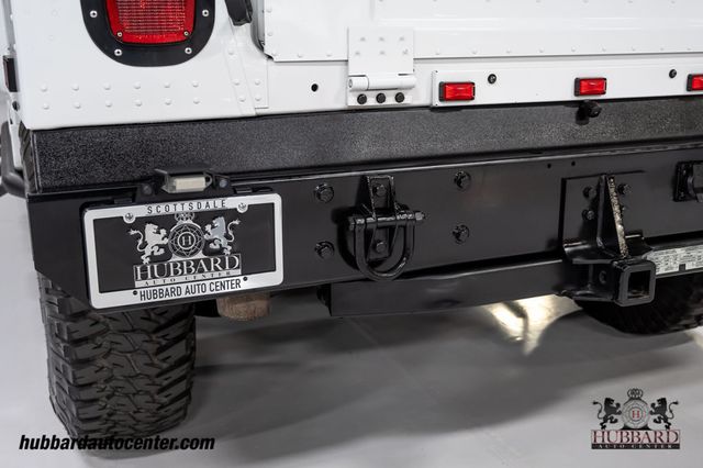 2006 HUMMER H1 Alpha Rare Gen 2 All Black Interior Open Top, Low Miles!  - 22934215 - 55