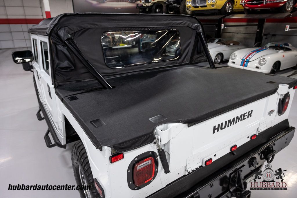 2006 HUMMER H1 Alpha Rare Gen 2 All Black Interior Open Top, Low Miles!  - 22934215 - 57