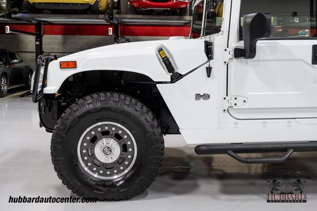 2006 HUMMER H1 Alpha Rare Gen 2 All Black Interior Open Top, Low Miles!  - 22934215 - 64
