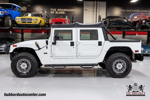 2006 HUMMER H1 Alpha Rare Gen 2 All Black Interior Open Top, Low Miles!  - 22934215 - 66