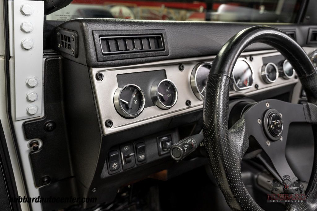 2006 HUMMER H1 Alpha Rare Gen 2 All Black Interior Open Top, Low Miles!  - 22934215 - 68